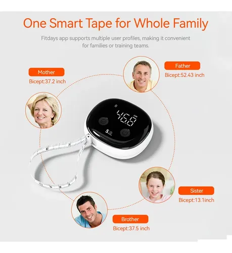 Fita Métrica Inteligente Body Con App Fitdays Mo-fs
