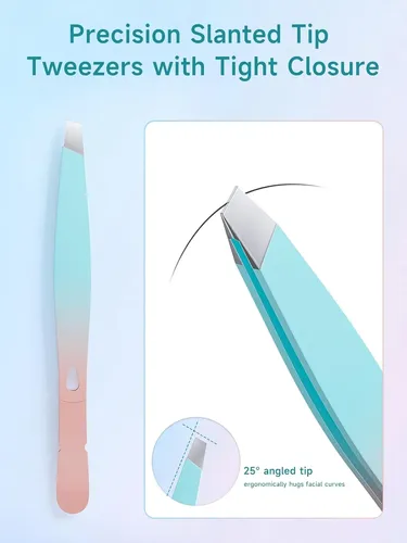 Pinza Profesional Acero Inoxidable Para Cejas Y Vello