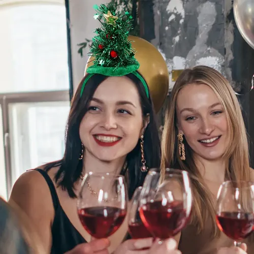 Yp 2 Piezas De Aro De Pelo De Árbol De Navidad Diadema De M