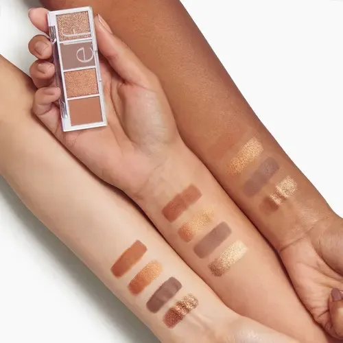 Mini Paleta de Sombras E.L.F. Cosmetics Bite-Size Pumpkin Pie con 4 Tonos