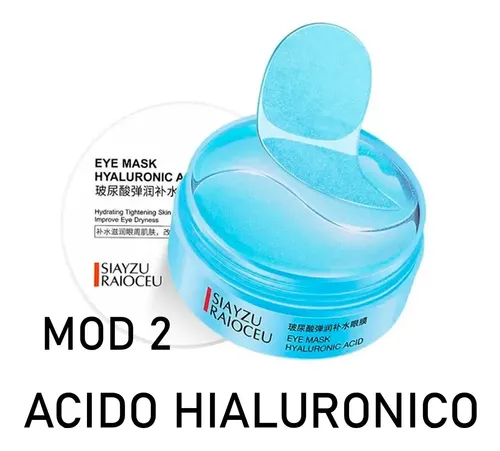 Parches Hydrogel Para Ojos Colágeno Anti Ojera Hidratante F