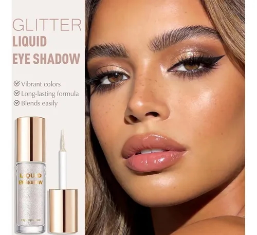 Sombra Líquida Glitter Gold/silver Wugbc 0.5 Oz