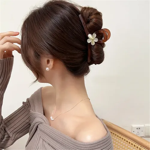 Elegantes Broches Con Forma De Flor For El Pelo 2026