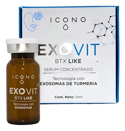 Icono Exosomas Exovit Ampolla Botox Like Reafirmante X 12ml. Momento De Aplicación Día/noche Tipo De Piel Todo Tipo De Piel