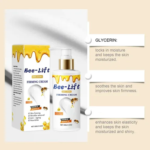 Crema Facial Y Corporal Bee King 2025, Reductora De Quiles Y