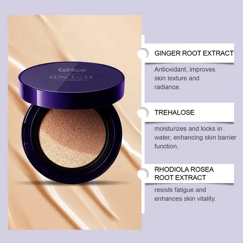 Base Correctora Overseas Eelhope, Crema Hidratante
