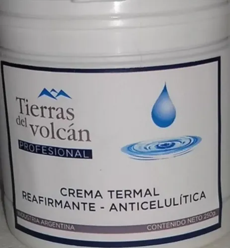 Crema Para Celulitis 500g Tierras Del Volcan
