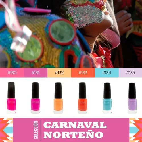 Cuvage Esmalte Tradicional Uñas Manicuria Apto Vegano  X11ml