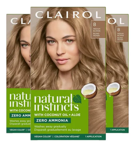 Tinte Demi-permanente Clairol Natural Instincts 8 Rubio