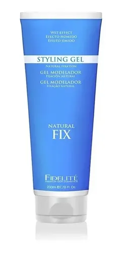 Gel Modelador Fijacion Natural Efecto Humedo 230ml Fidelite