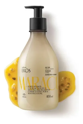 Crema Hidratante Corporal Ekos Maracuyá 400 Ml Natura
