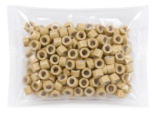 100 Microring Siliconados Para Extensiones Y Cortinas