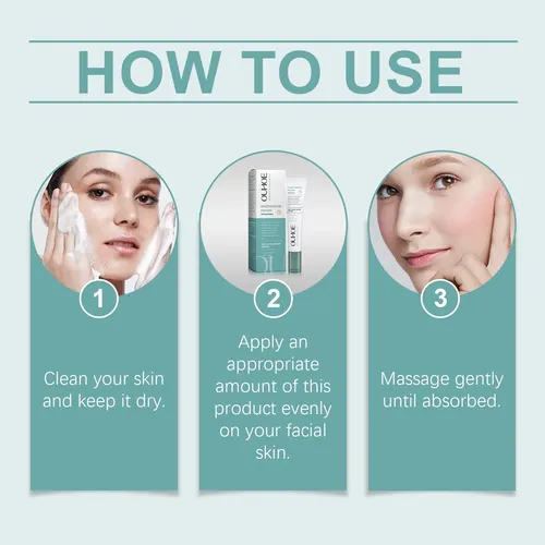Crema De Tratamiento Para El Acné Ouhoe, Suave Y Nutritiva,