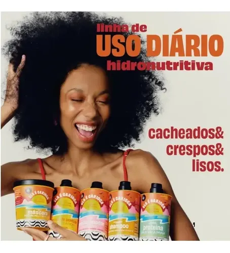 Leave In Pre Sol Proteina Ela E Carioca 500gr Lola Cosmetics
