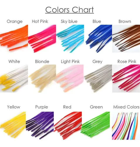 120pcs Extensiones Cabello Sinteticas Cortinas Fantasía