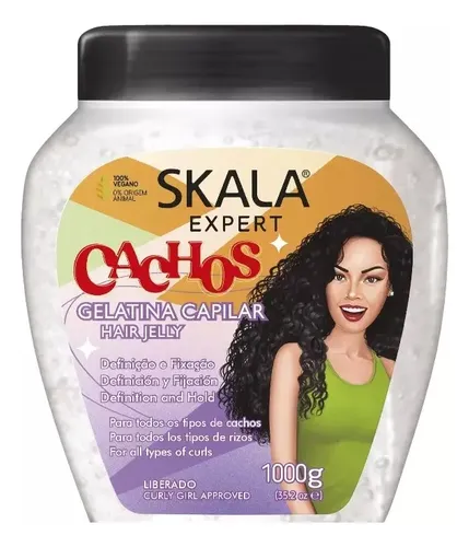 Skala Gelatina Capilar Cachos Definición Y Fijación X 1kg
