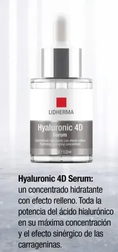 Serum Lidherma Hyaluronic 4d Para Todo Tipo De Piel De 30ml