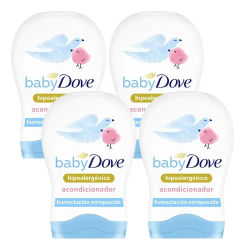 Dove Baby Acondicionador Humectación Enriquecida 200ml 4 Uni