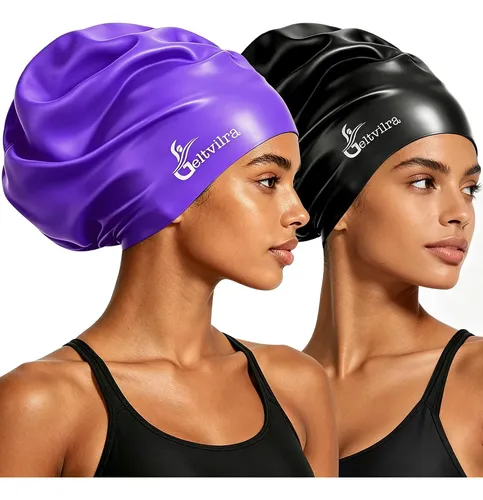 Gorro De Baño Geltvilra, Talla Grande, Para Trajes De Baño