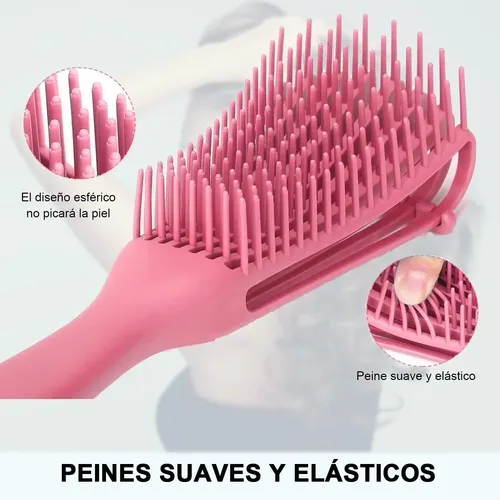 Set De 4 Cepillos De Peluquería Cepillo Para Cabello
