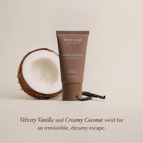 Crema De Manos Deep Steep Niacinamida 2 Oz Vainilla Coco