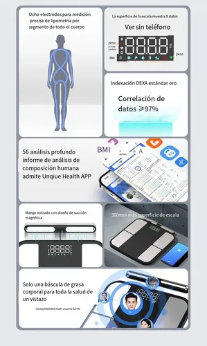Báscula Digital De Baño, Báscula Corporal For Gimnasio.