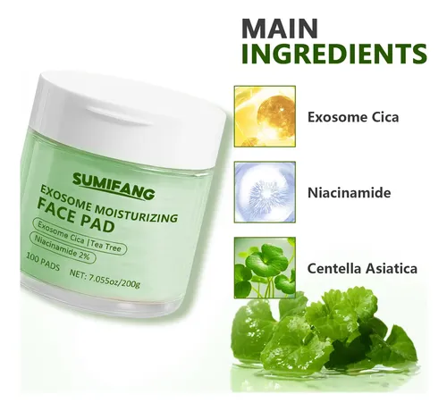 Sumifang Tea Tree Soothing Facial Pads-200g
