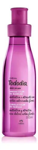 Natura Body Splash Ciruela y flor de vainilla, 200 ml