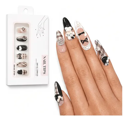 Pegatinas Para Uñas 72pzs Sin Herramientas Especiales