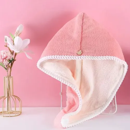 Gorro Toalla Absorbente Suave 5 Piezas Para Cabello Grueso