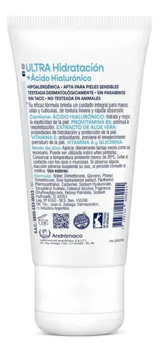 Dermaglós Corporal Crema Gel Manos Ultra Hidratación
