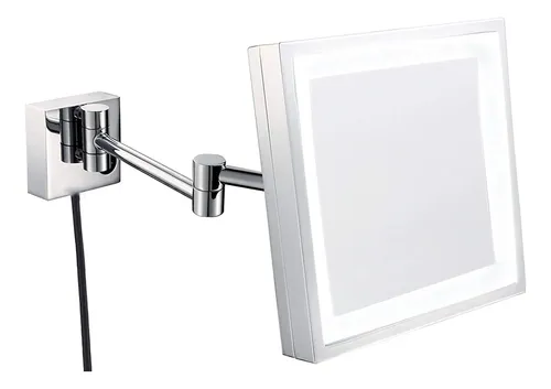 Espejo De Maquillaje Con Aumento Led De 8 Pulgadas, De