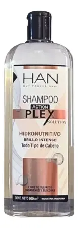 Shampoo Action Plex Solution 500 Cc. Apto Método Curly