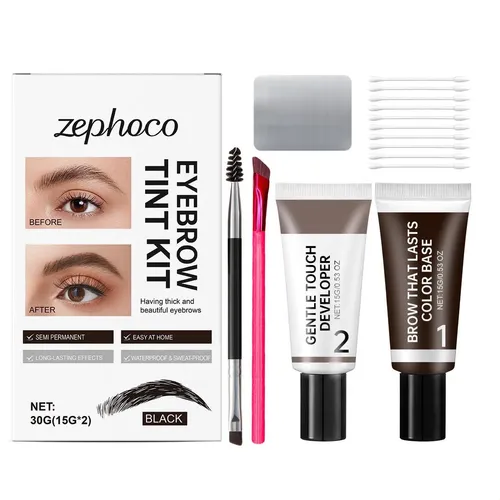 +kit De Tinte De Pestañas Y Cejas De Larga Duración/