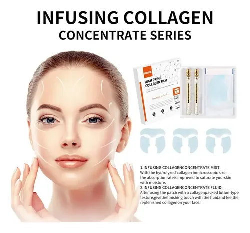 Colágeno Facial Hidrosoluble Antiage Reafirmante En Parches