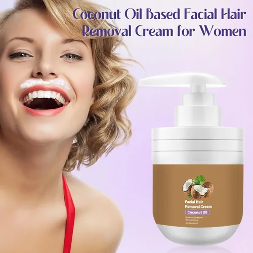 Crema Depilatoria Facial Con Aceite De Coco 2×120 G