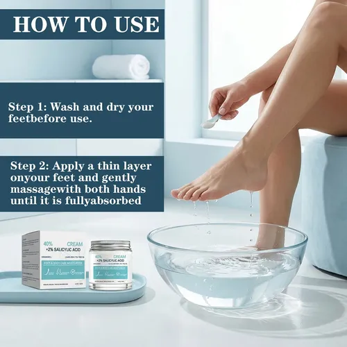 Crema Para Pies, Nutritiva, Hidratante Y Suavizante, Cuidado Multicolor