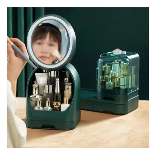 Organizador Para Cosmeticos Y Maquillaje Con Espejo Cajones