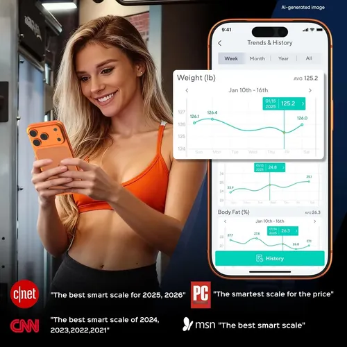 Báscula De Baño Digital Wyze Smart Scale X Butterfly