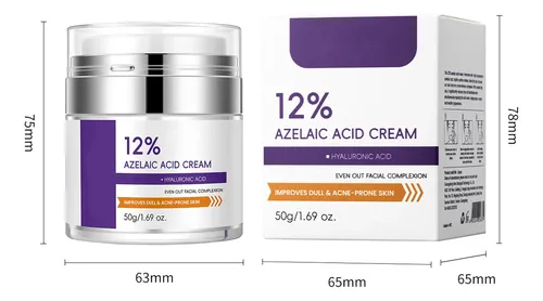 Crema De Ácido Azelaico Al 12% Para El Acné Facial Crema De