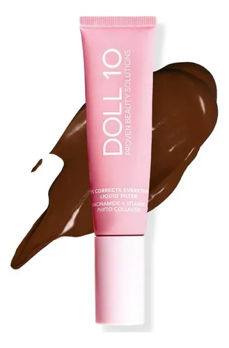 Doll 10 Cc Liquid Filter Rich, Base De Maquillaje Vegana