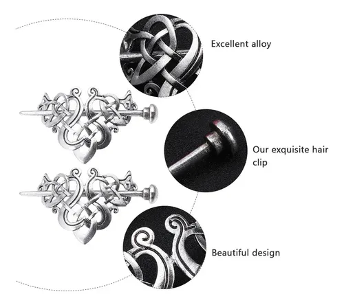 Nuevo Producto Horquilla Para El Pelo Alloy Viking, Juego