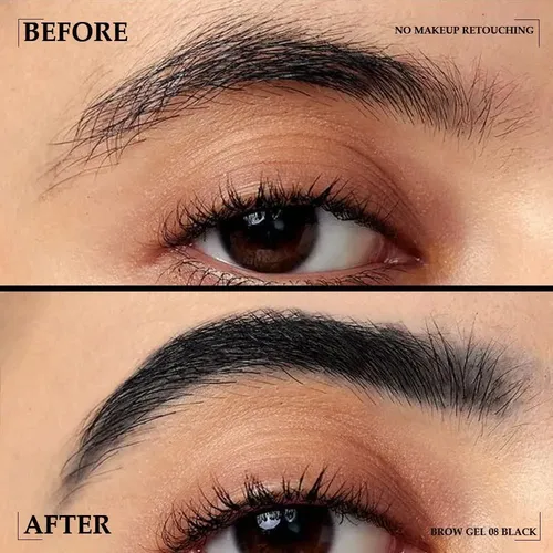 Gel Tintado Para Cejas Bingbrush A-08 Black