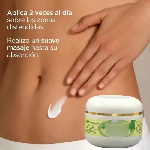 Crema Para Estrias Y Flacidez Incrementa Colágeno Y Tonifica