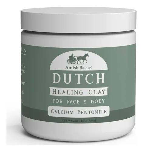 Mascarilla De Bentonita Dutch Healing 16 Oz