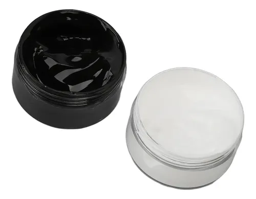 Kit De Pintura Facial De Halloween En Blanco Y Negro Altamen