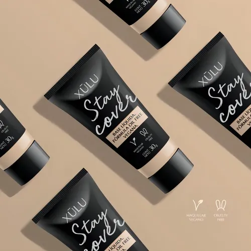 Stay Cover Base Liquida Vegana X30ml Tono Light