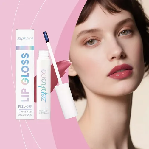 Tinta De Labios Peel-off Zephoco Larga Duración Natural