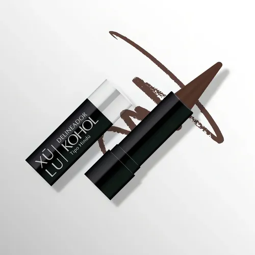 Lip Combo Kohol Marron + Labial All Day Xulu Color Marrones