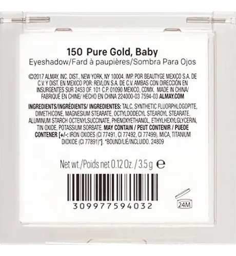 Paleta De Sombras De Ojos Revlon Pura Oro 0.12 Oz